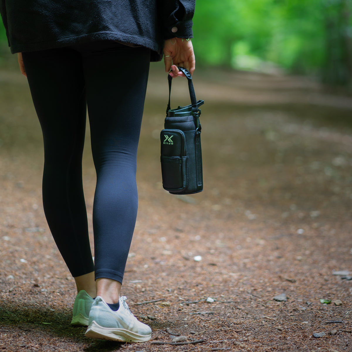 1 Litre Steel Thermos Bottle &amp; Carry Bag - 1000ml